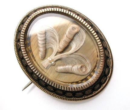 Antique Memory brooches